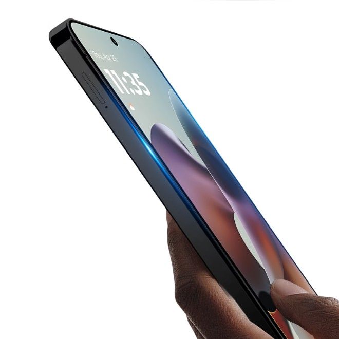 Dux Ducis - Motorola Moto G56 Schutzglas Displayschutz - HD-2.5D-R Series - schwarz