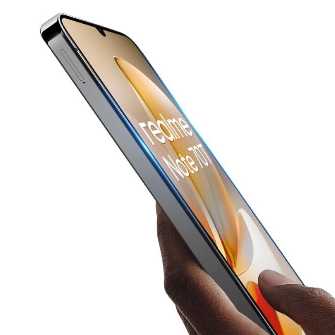 Dux Ducis - Realme Note 70T Schutzglas Displayschutz - HD-2.5D-R Series - schwarz