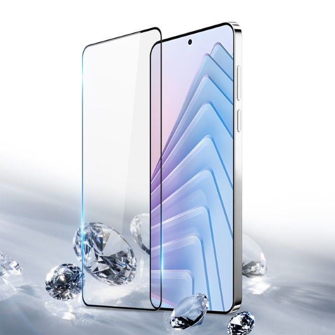 Dux Ducis - Xiaomi Redmi Note 14 5G Schutzglas Displayschutz - HD-2.5D-R Series - schwarz