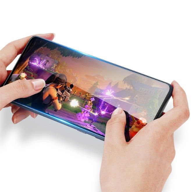 Dux Ducis - Samsung Galaxy S25 FE Schutzglas Displayschutz - HD-2.5D-R Series - schwarz