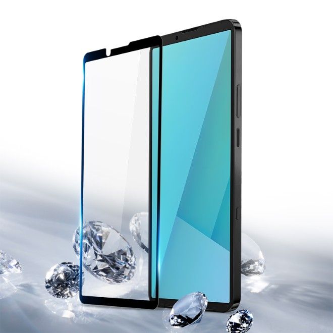 Dux Ducis - Sony Xperia 10 VII Schutzglas Displayschutz - HD-2.5D-R Series - schwarz