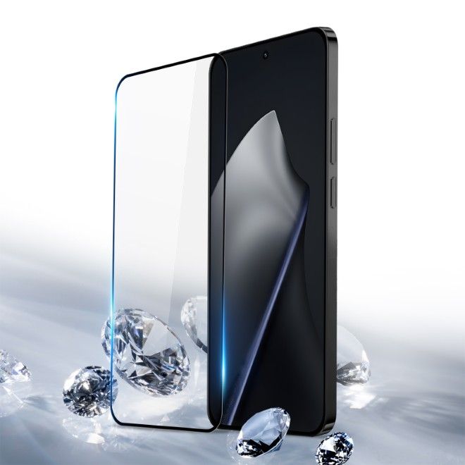 Dux Ducis - Xiaomi 15T / 15T Pro Schutzglas Displayschutz - HD-2.5D-R Series - schwarz