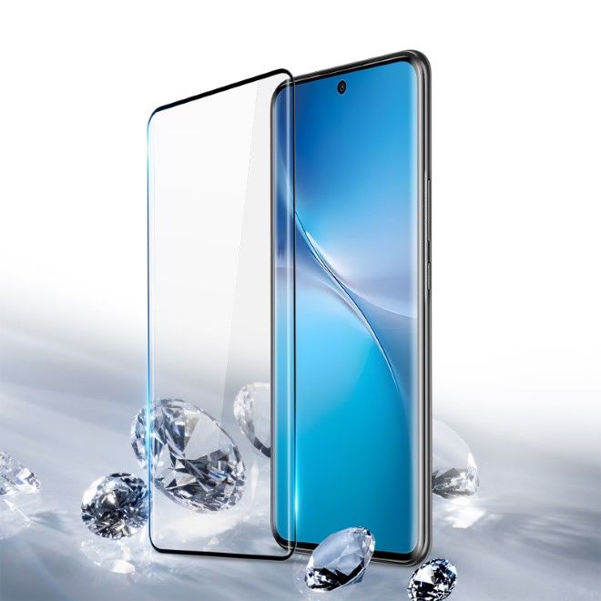 Dux Ducis - Vivo V60 Schutzglas Displayschutz - HD-3D-R Series - schwarz