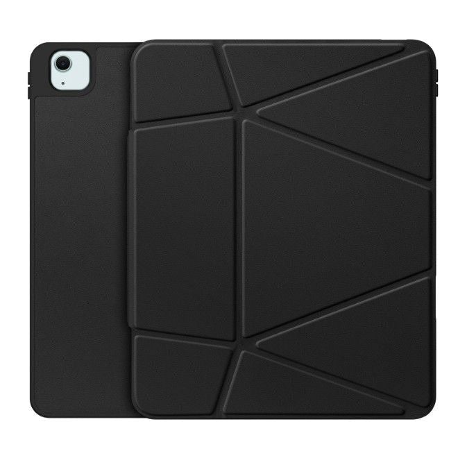 Dux Ducis - iPad Air 13 (2025/2024) / iPad Pro 12.9 (2022/2021/2020/2018) Hülle - Kunstleder Bookcover - Vers Series - schwarz