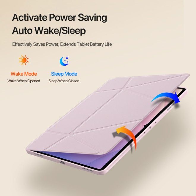 Dux Ducis - Samsung Galaxy Tab S11 Ultra Hülle - Kunstleder Bookcover - Vers Series - pink