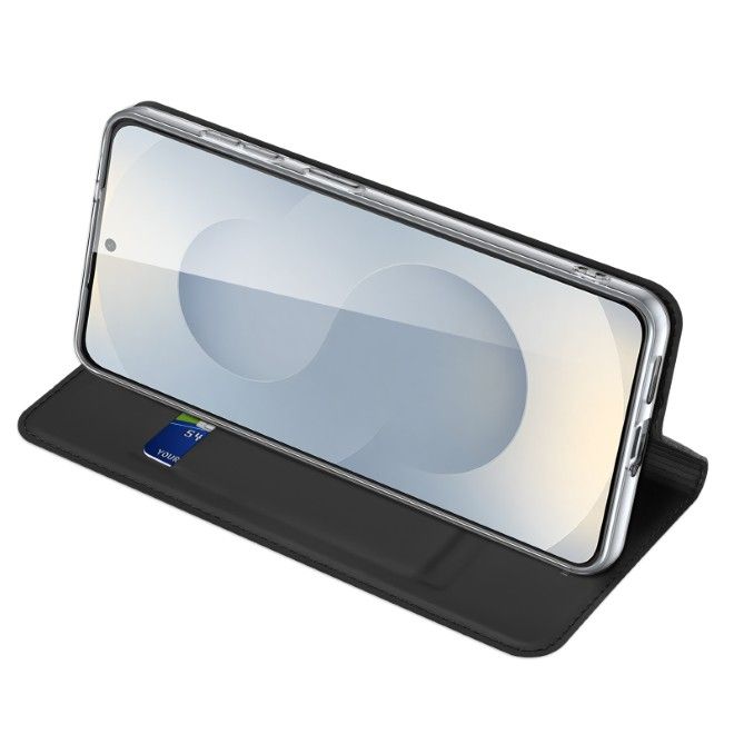 Dux Ducis - Samsung Galaxy S26+ Hülle - Handy Bookcover - Skin Pro Series - schwarz