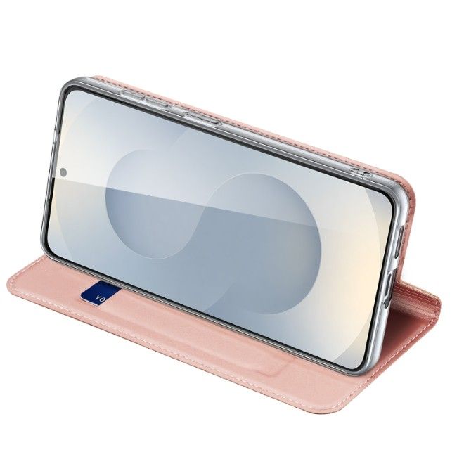 Dux Ducis - Samsung Galaxy S26+ Hülle - Handy Bookcover - Skin Pro Series - rosa