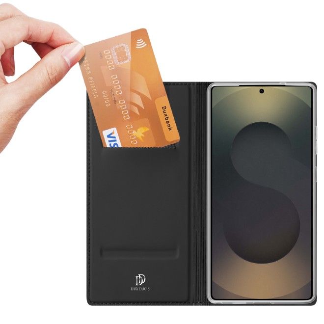 Dux Ducis - Samsung Galaxy S26 Ultra Hülle - Handy Bookcover - Skin Pro Series - schwarz