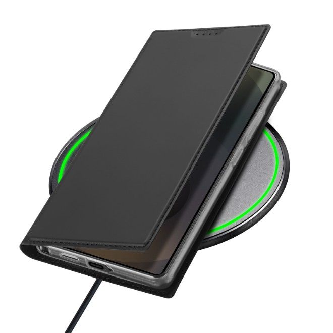 Dux Ducis - Samsung Galaxy S26 Ultra Hülle - Handy Bookcover - Skin Pro Series - schwarz