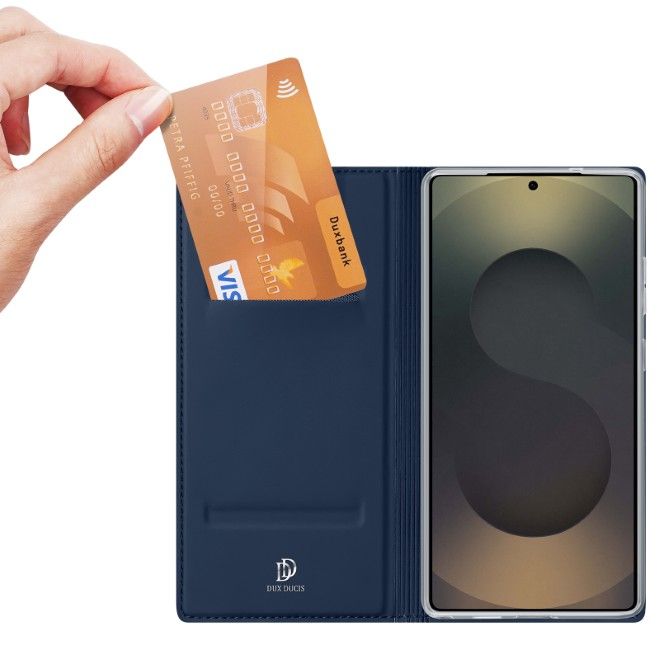 Dux Ducis - Samsung Galaxy S26 Ultra Hülle - Handy Bookcover - Skin Pro Series - blau