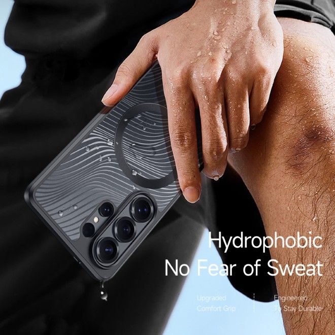 Dux Ducis - Samsung Galaxy S26 Ultra Hülle - Hardcase - MagSafe - Aimo Mag Series - schwarz