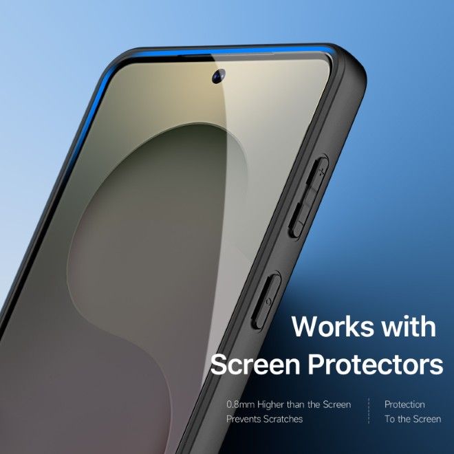 Dux Ducis - Samsung Galaxy S26 Hülle - Hardcase - MagSafe - mit Standfunktion - Aimo Mag Stand Series - schwarz