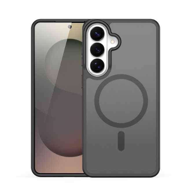 Dux Ducis - Samsung Galaxy S26 Hülle - TPU und PC Hardcase - MagSafe kompatibel - Yind MagSafeSeries - schwarz