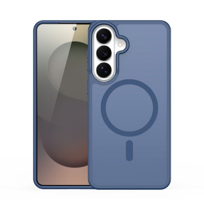 Dux Ducis - Samsung Galaxy S26 Hülle - TPU und PC Hardcase - MagSafe kompatibel - Yind MagSafe Series - dunkelblau