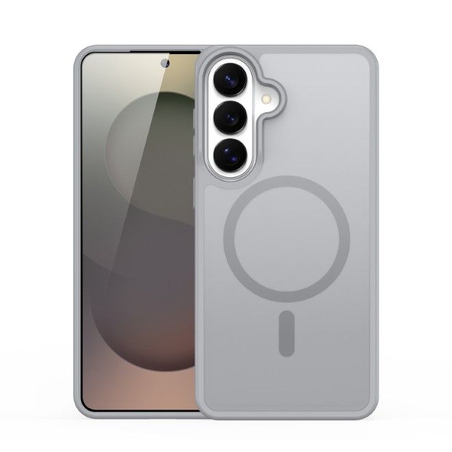 Dux Ducis - Samsung Galaxy S26+ Hülle - TPU und PC Hardcase - MagSafe kompatibel - Yind MagSafe Series - grau