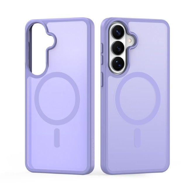 Dux Ducis - Samsung Galaxy S26+ Hülle - TPU und PC Hardcase - MagSafe kompatibel - Yind MagSafe Series - hellpurpur