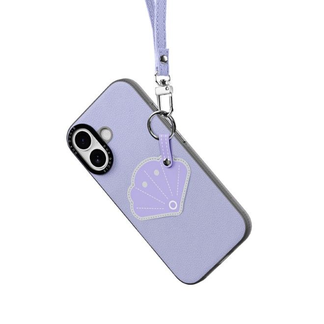 Dux Ducis - Étui pour iPhone 17 - Étui rigide en cuir - Série Luvy - Violet