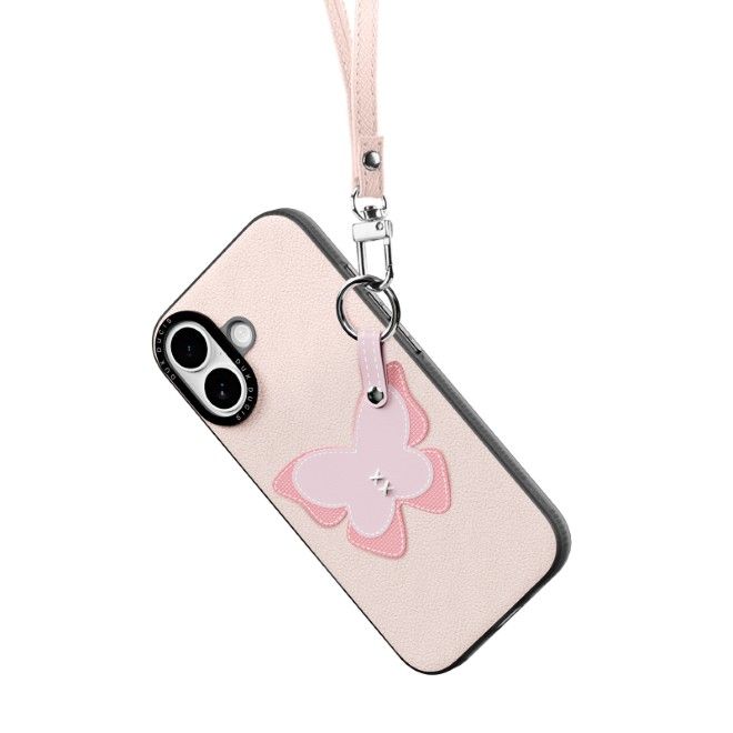 Dux Ducis - iPhone 17 Case - Leather Hardcase - Luvy Series - Light Pink