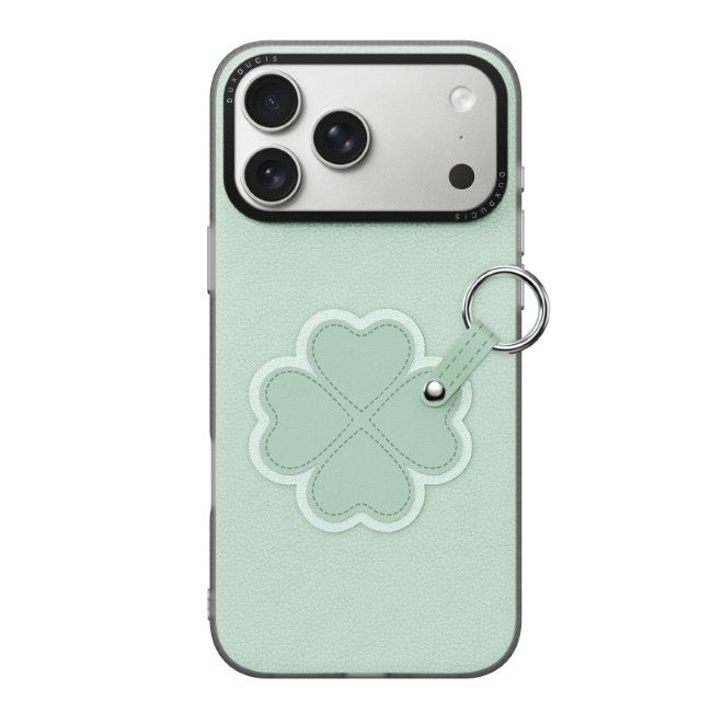 Dux Ducis - iPhone 17 Pro Max Hülle - Leder Hardcase - Luvy Series - grün