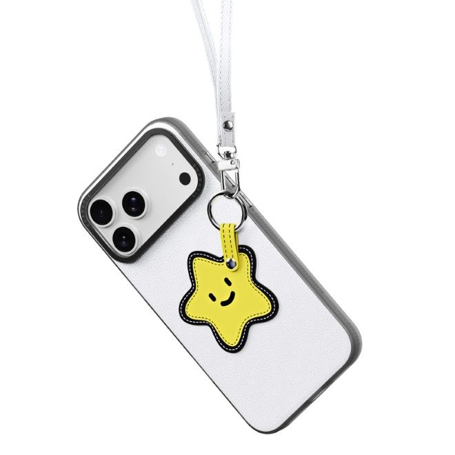 Dux Ducis - iPhone 17 Pro Max Hülle - Leder Hardcase - Luvy Series - weiss