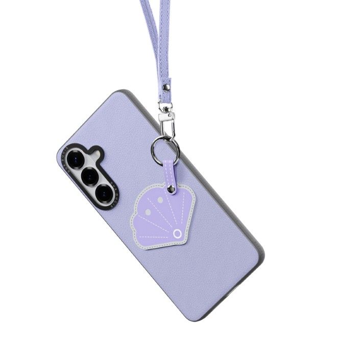 Dux Ducis - Samsung Galaxy S26 Hülle - Leder Hardcase - Luvy Series - lila