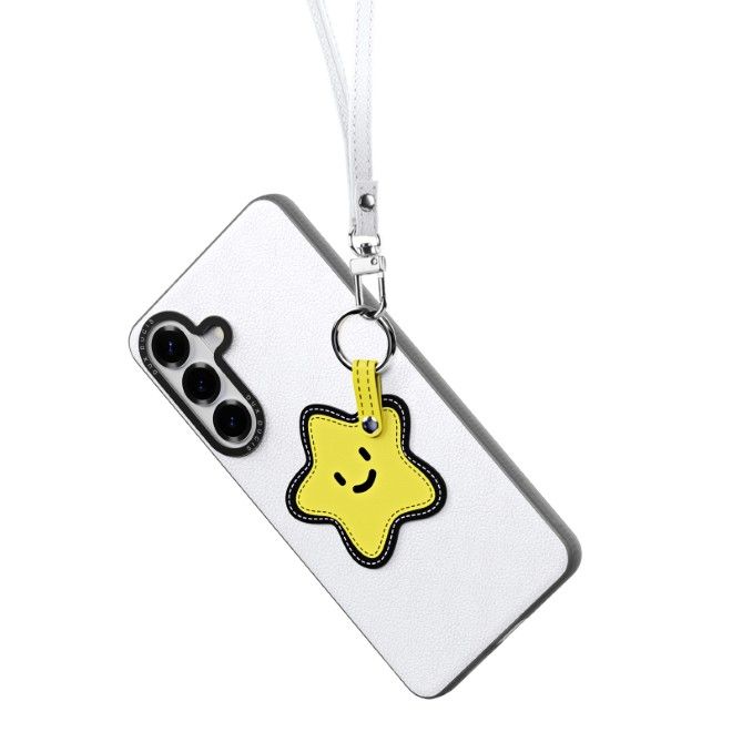 Dux Ducis - Samsung Galaxy S26 Hülle - Leder Hardcase - Luvy Series - weiss