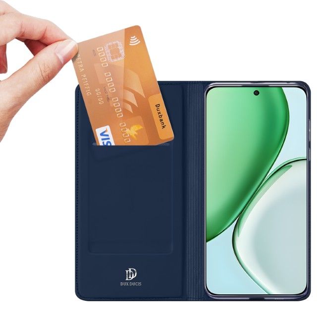 Dux Ducis - Honor Magic8 Lite Case - Phone Book Cover - Skin Pro Series - Blue