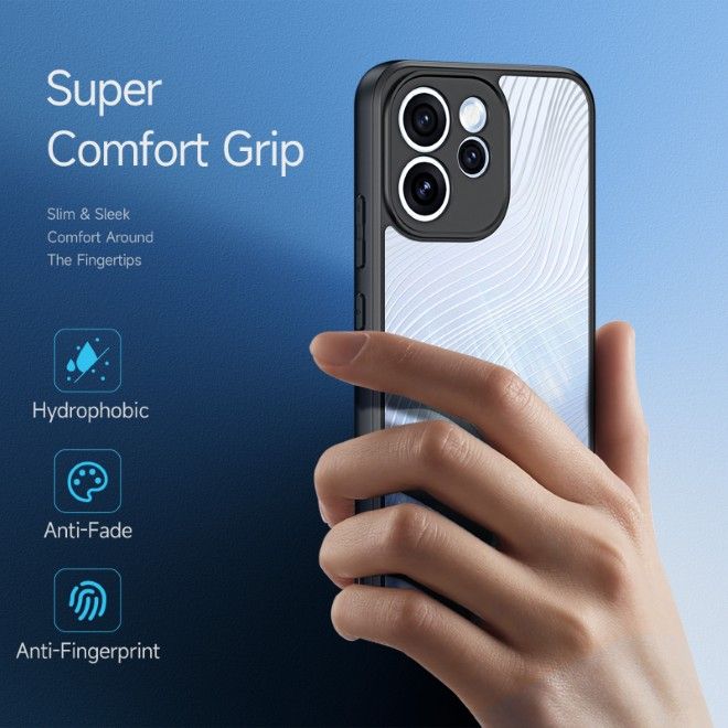 Dux Ducis - Oppo Reno15 F Hülle - Hardcase - Aimo Series - schwarz