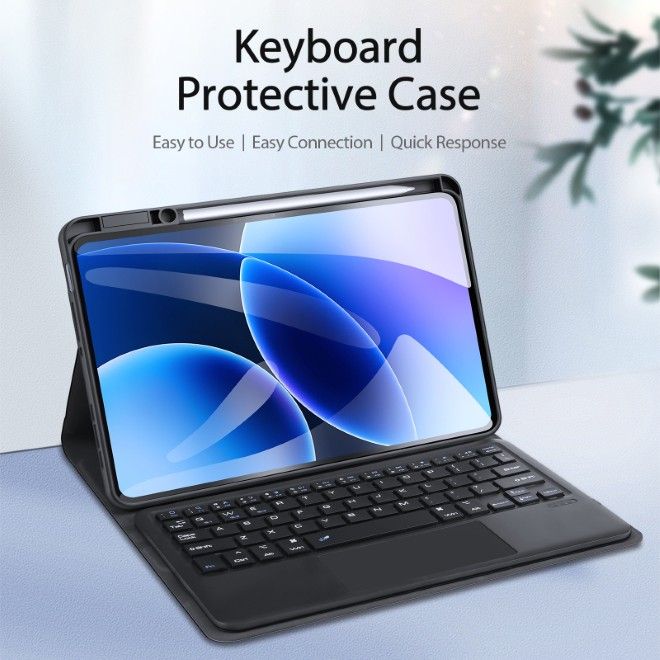Dux Ducis - Xiaomi Pad 8 Pro / 8 / 7 Pro / 7 Ultra Tastatur Hülle - Keyboard Case - TK Series - schwarz