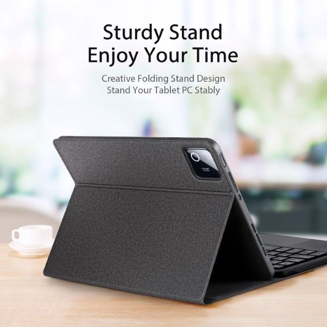 Dux Ducis - Xiaomi Pad 8 Pro / 8 / 7 Pro / 7 Ultra Tastatur Hülle - Keyboard Case - TK Series - schwarz