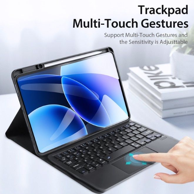 Dux Ducis - Xiaomi Pad 8 Pro / 8 / 7 Pro / 7 Ultra Tastatur Hülle - Keyboard Case - TK Series - schwarz