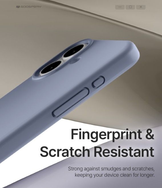 Goospery - iPhone 17 Case - Pure MagSafe Silicone Case Series - Lavender