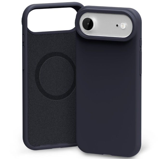 Goospery - iPhone Air Case - Pure MagSafe Silicone Case Series - navy