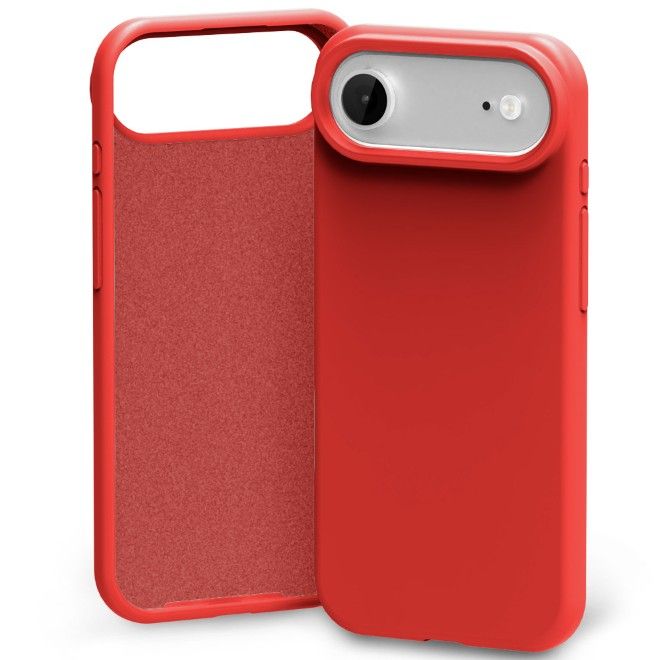Goospery - iPhone Air case - Pure MagSafe Silicone Case Series - red