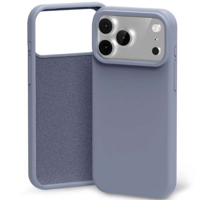 Goospery - iPhone 17 Pro Max Hülle - Pure MagSafe Silicone Case Series - lavendel