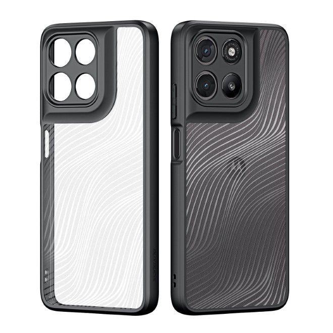 Dux Ducis - Étui rigide pour Motorola Moto G57 Power / G67 Power / G100 / G100S - Série Aimo - Noir