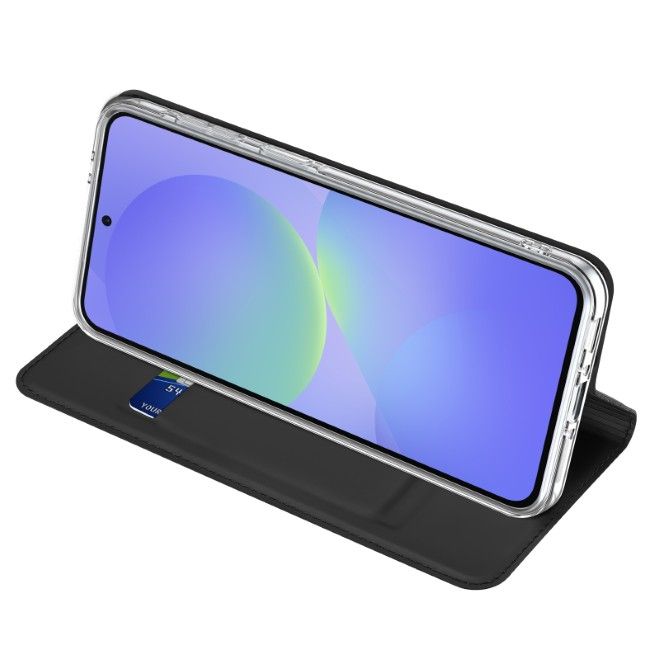 Dux Ducis - Samsung Galaxy A37 Case - Phone Book Cover - Skin Pro Series - Black