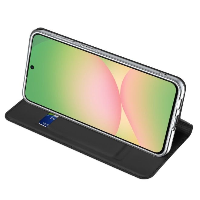 Dux Ducis - Samsung Galaxy A57 Case - Phone Book Cover - Skin Pro Series - Black