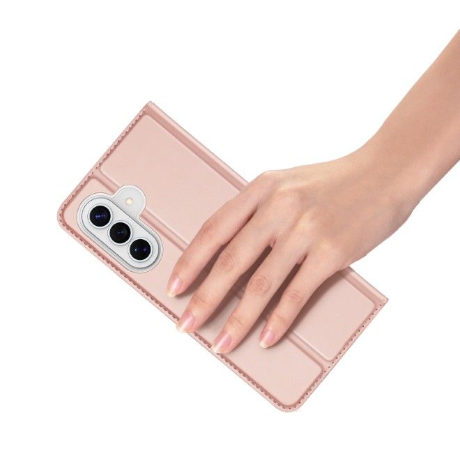 Dux Ducis - Samsung Galaxy A57 Case - Phone Book Cover - Skin Pro Series - Pink
