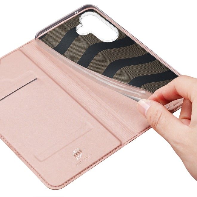 Dux Ducis - Samsung Galaxy A57 Case - Phone Book Cover - Skin Pro Series - Pink