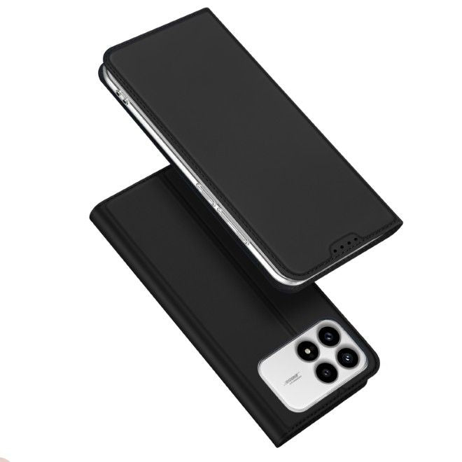 Dux Ducis - Étui Xiaomi Redmi K90 / Poco F8 Pro - Couverture type livret - Série Pro - Noir