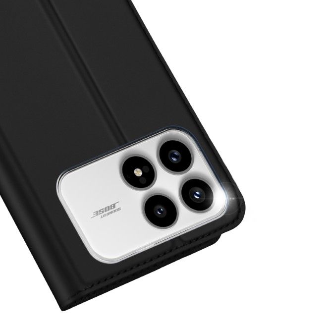 Dux Ducis - Étui Xiaomi Redmi K90 / Poco F8 Pro - Couverture type livret - Série Pro - Noir