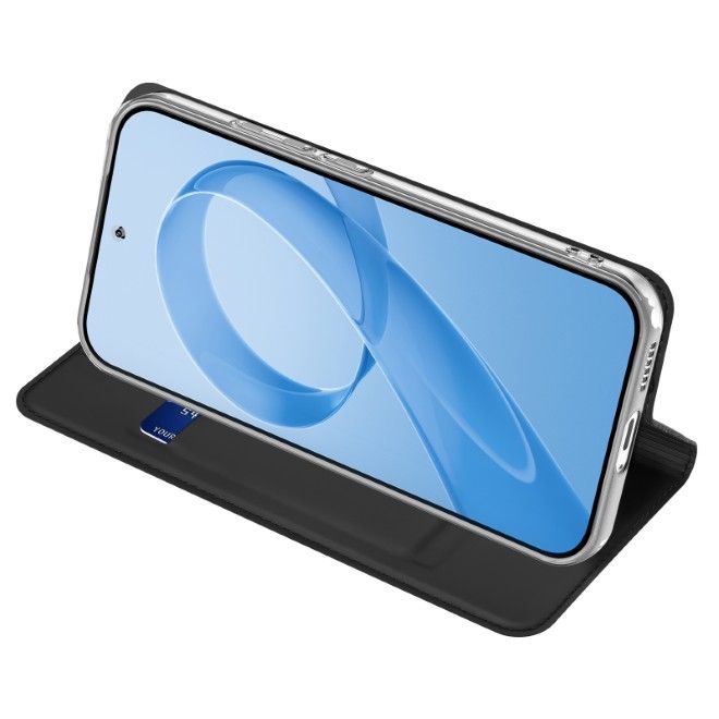Dux Ducis - Étui Xiaomi Redmi K90 / Poco F8 Pro - Couverture type livret - Série Pro - Noir