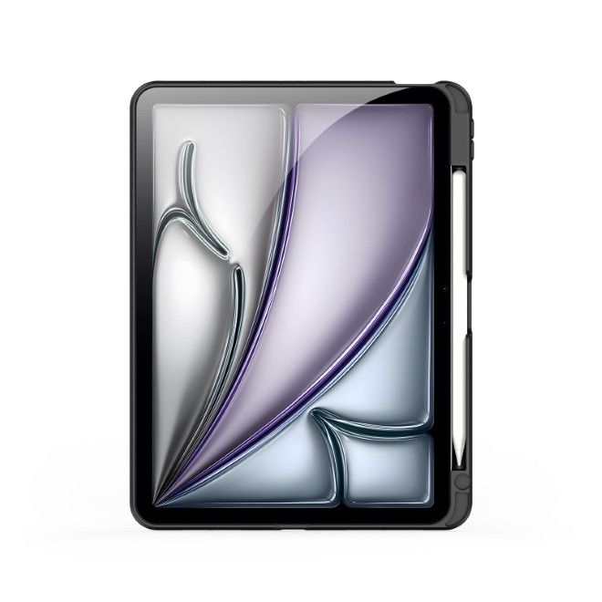 Dux Ducis - iPad Air 11 (2025/2024/2022/2020) / iPad Pro 11 (2022/2021/2020) Hülle - PC Hardcase mit Standfunktion - Axis Series - schwarz