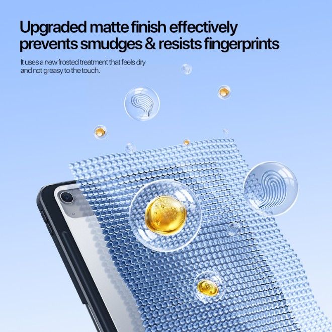 Dux Ducis - iPad Air 11 (2025/2024/2022/2020) / iPad Pro 11 (2022/2021/2020) Hülle - PC Hardcase mit Standfunktion - Axis Series - schwarz