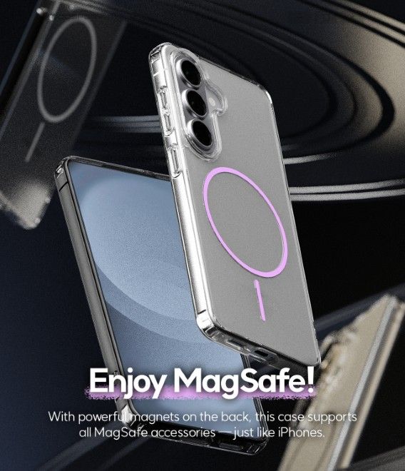 Goospery - Samsung Galaxy S26 Ultra Handyhülle - MagSafe Design Jel Hard Case Series - lavendel