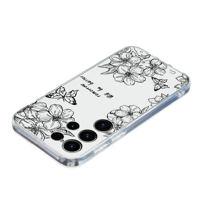 Samsung Galaxy S26 Ultra Handyhülle - Softcase Image TPU Series - Schmetterlinge und Blumen