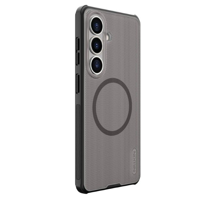 Nillkin - Samsung Galaxy S26 Hülle - Kunststoff Case - Super Frosted Shield Pro Magnetic Series - transparent/schwarz