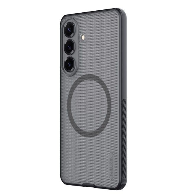 Nillkin - Samsung Galaxy S26+ Hülle - Kunststoff Case - Super Frosted Shield Pro Magnetic Series - transparent/schwarz