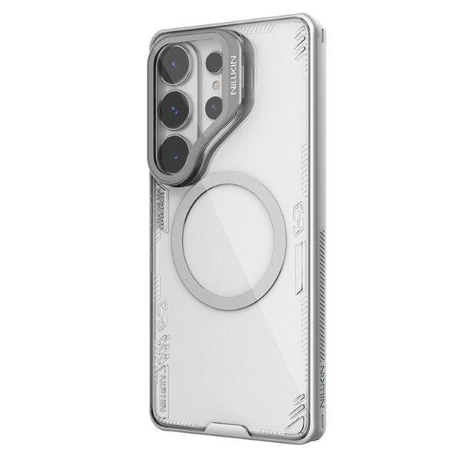 Nillkin - Samsung Galaxy S26 Ultra Hülle - Bio PC Hardcase - MagSafe kompatibel - Iceblade Prop Magnetic Series - grau